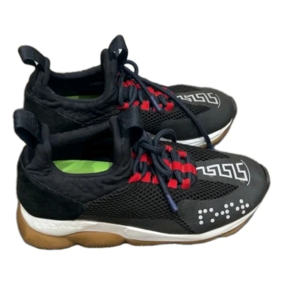 Versace Chain Reaction LowTop Sneakers (Unisex) Size 41 US Wmns Sz 10 / Men Sz 8 - Picture 2 of 16